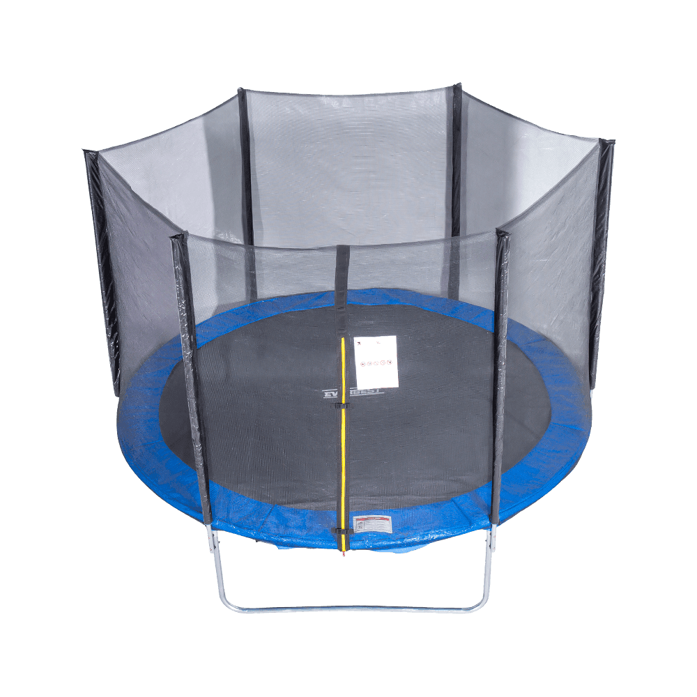 10ft Round Trampoline With Stright Enclosure Net