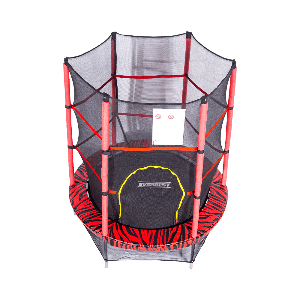 55inch Mini Cross Welding Trampoline With Pattern Pad